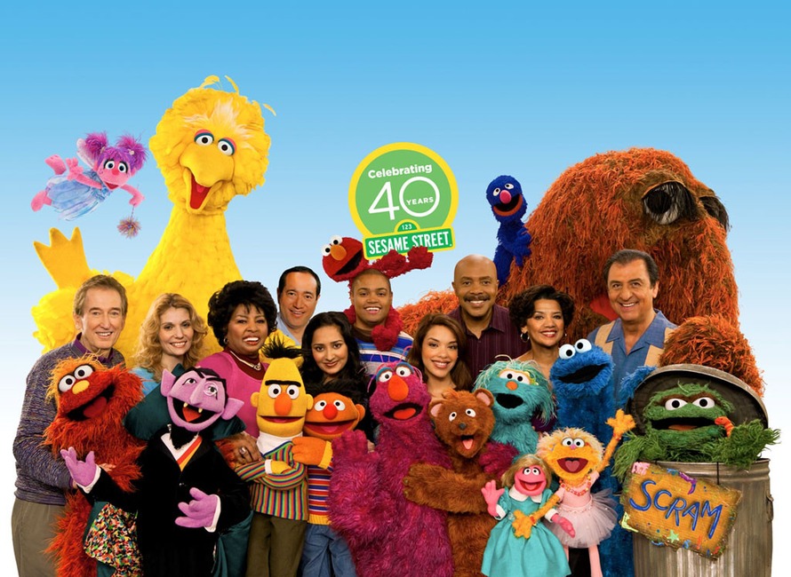Sesame Street Cast, 40 year anniversary